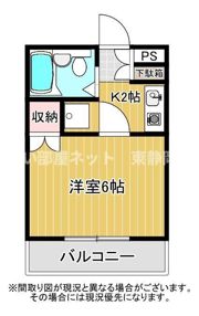 フルール安東の間取り画像