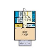 第3古沢荘の間取り画像