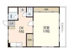 美和ビルの間取り画像