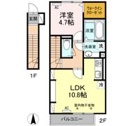 Comfortia AKUROの間取り画像