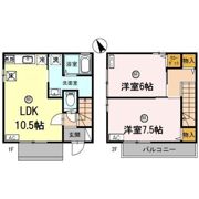 福井狐橋0戸建D-rooomの間取り画像