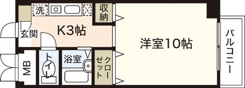 サンスペアリアビルの間取り画像