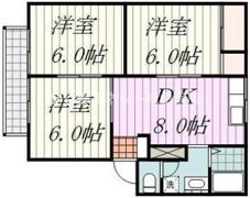 フレグランスタムラの間取り画像