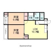 キャルグレス堀の間取り画像