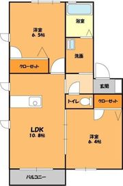 アリスBの間取り画像