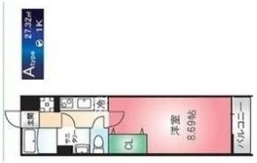 レガーメ野並 バイクOKの間取り画像