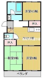 リバーサイドマンションⅡの間取り画像