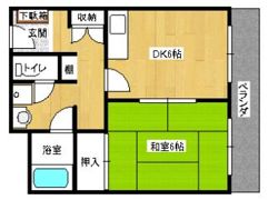 メゾンコヤマの間取り画像