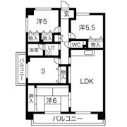 プレシオ緑ヶ丘の間取り画像