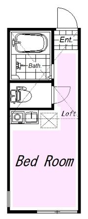 ユナイト元住吉ミ・ディスピアーチェの間取り画像