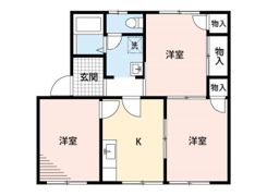 ルージュ1の間取り画像