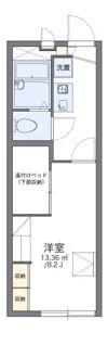 レオパレスウィルの間取り画像