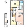 （仮）草津市川原2丁目新築アパートの間取り画像