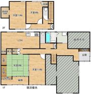 喜楽里の間取り画像