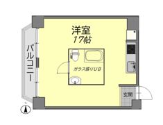 ガレット南森町の間取り画像