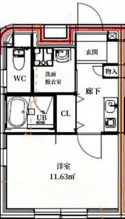 Plus door NAKANOの間取り画像