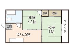 シャトー舟入の間取り画像