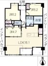 サンメールIMAIKEの間取り画像