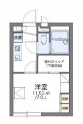 レオパレススアーブの間取り画像