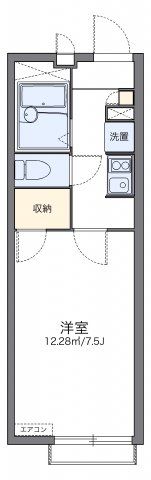 レオパレスグランドソレーユの間取り画像