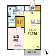 リビングタウン高松中央 B棟の間取り画像