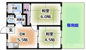 ハイツシャロームの間取り画像