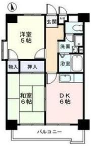 レスポアールEAST21thの間取り画像