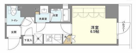 プライマル元浅草4丁目の間取り画像