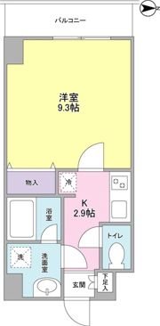 ヒルサイド御茶ノ水の間取り画像