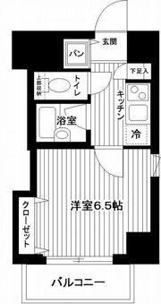 スパシエ府中駅前の間取り画像