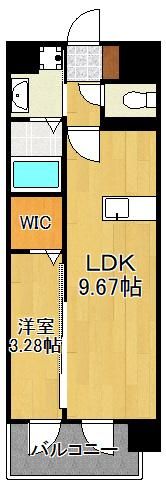 KSK南小倉コアプレイスの間取り画像