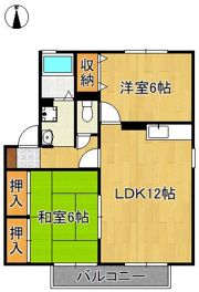 プレジデント鷹見 A棟の間取り画像