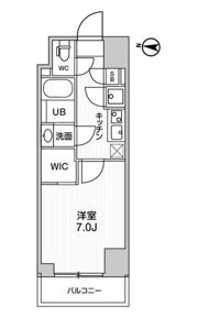 ガリシア森下Ⅴの間取り画像