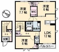 プランドールの間取り画像