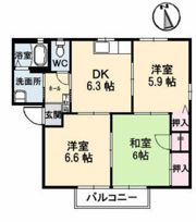 フォーレスMの間取り画像