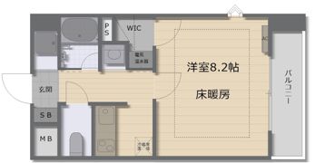 カデンツァ我孫子の間取り画像