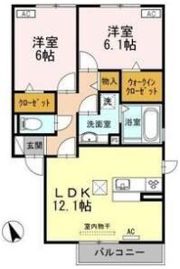 ブラン・レジデンス Aの間取り画像