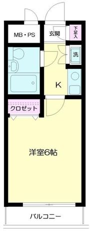 日神パレス杉田A棟の間取り画像