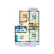 パストラル山口の間取り画像