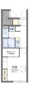 レオパレスサウスランドの間取り画像