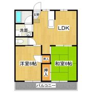 金子ハイツの間取り画像