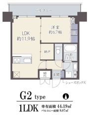 GRAND VILLASSE 福島の間取り画像