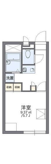 レオパレスフランボワーズⅡの間取り画像
