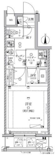 レアライズ巣鴨の間取り画像