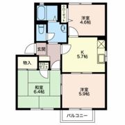シャンテ大寺 Bの間取り画像