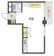 大国町池田マンションの間取り画像