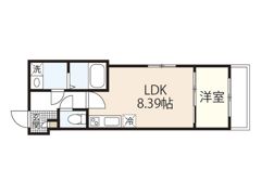 セブンプロート江波東の間取り画像