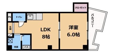 プレアール浜大津の間取り画像