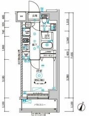 RELUXIA横濱元町の間取り画像