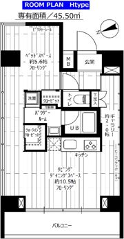 ステージファースト後楽園の間取り画像